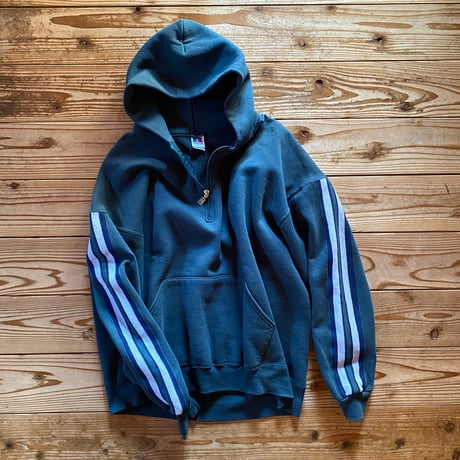 russell half zip sweat parka