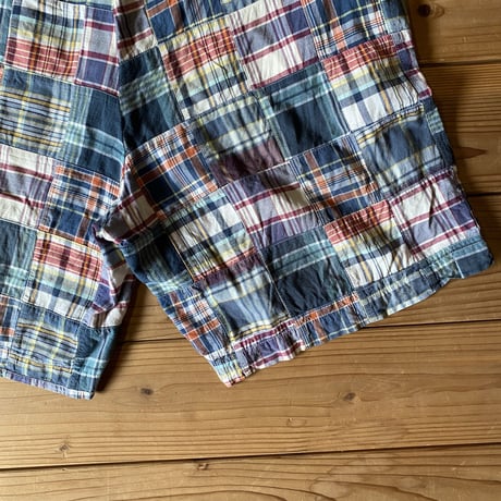 J.CREW patchwork shorts