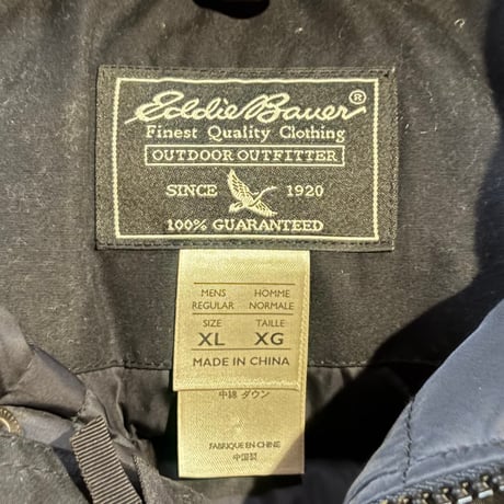 eddie bauer goose down jacket