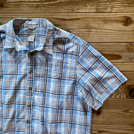 L.L.Bean check box shirt