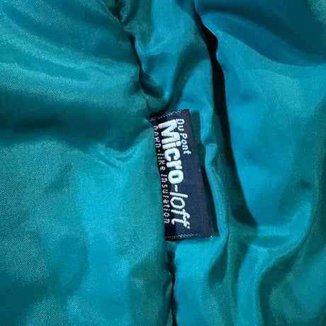 lands'end 2tone puff jacket