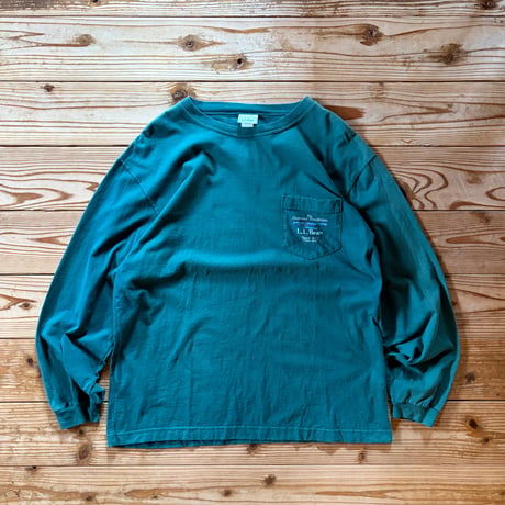 L.L.Bean katahdin logo pocket tee