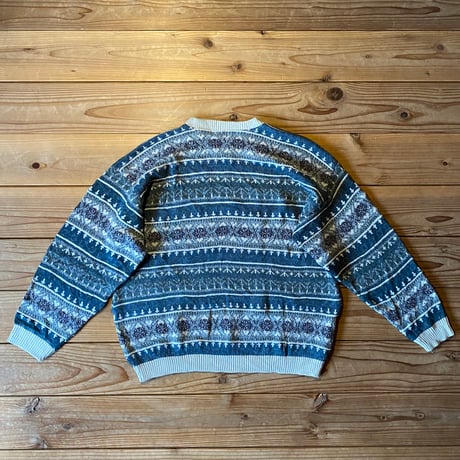 TT & CO fair isle knit