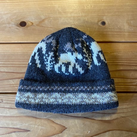 unknown nordic pattern knit cap