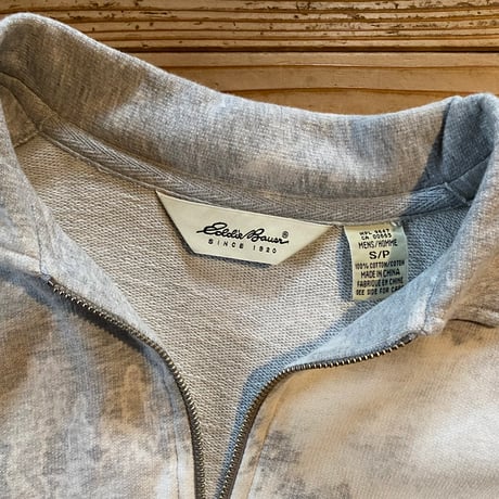 eddie bauer bleach sweat shirt