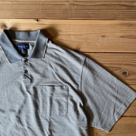 VAN HEUSEN border polo shirts