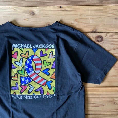Michael Jackson 2003 charity song tee