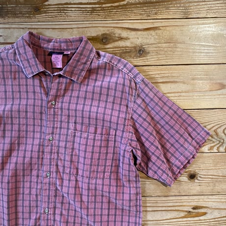 gramicci overdye check shirt