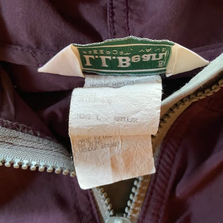 L.L.Bean nylon mountain parka