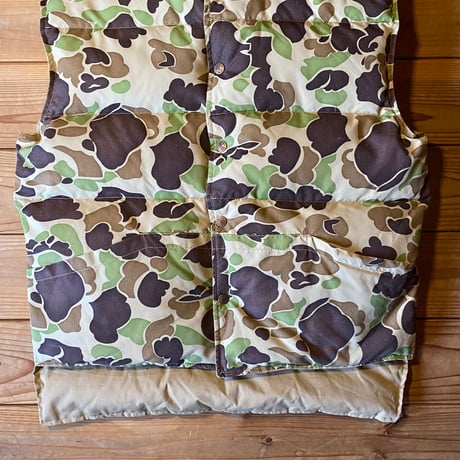 cabela's reversible waterfowl down vest