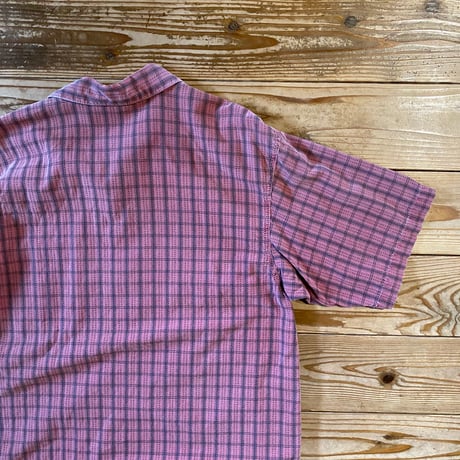 gramicci overdye check shirt
