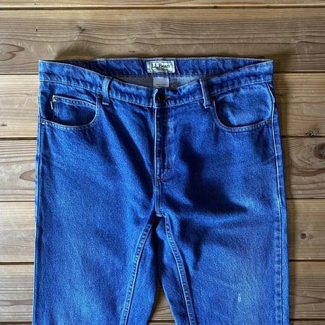 L.L.Bean 『standerd fit』washed denim pants