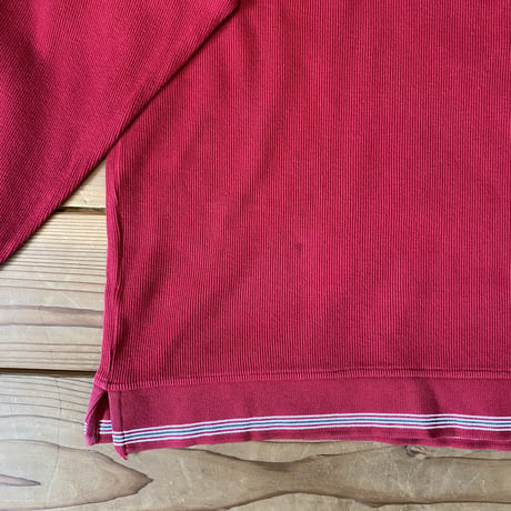 L.L.Bean zip polo shirt