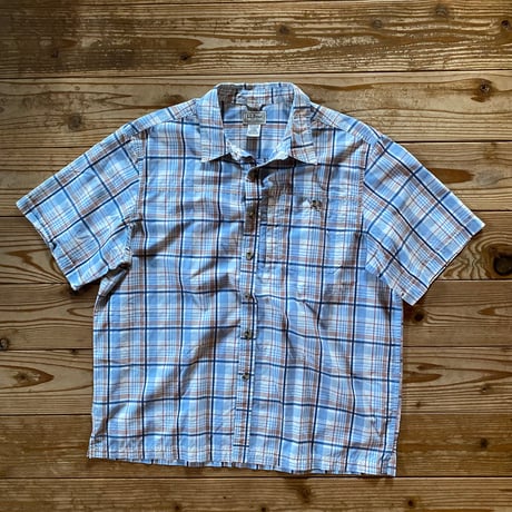 L.L.Bean check box shirt