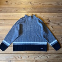 EBTEK eddie bauer mock neck knit