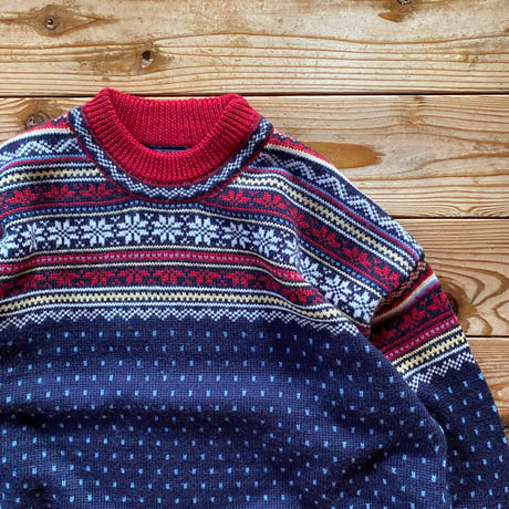 lands'end nordic sweater
