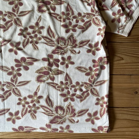 Cherokee flower pattern print polo shirts