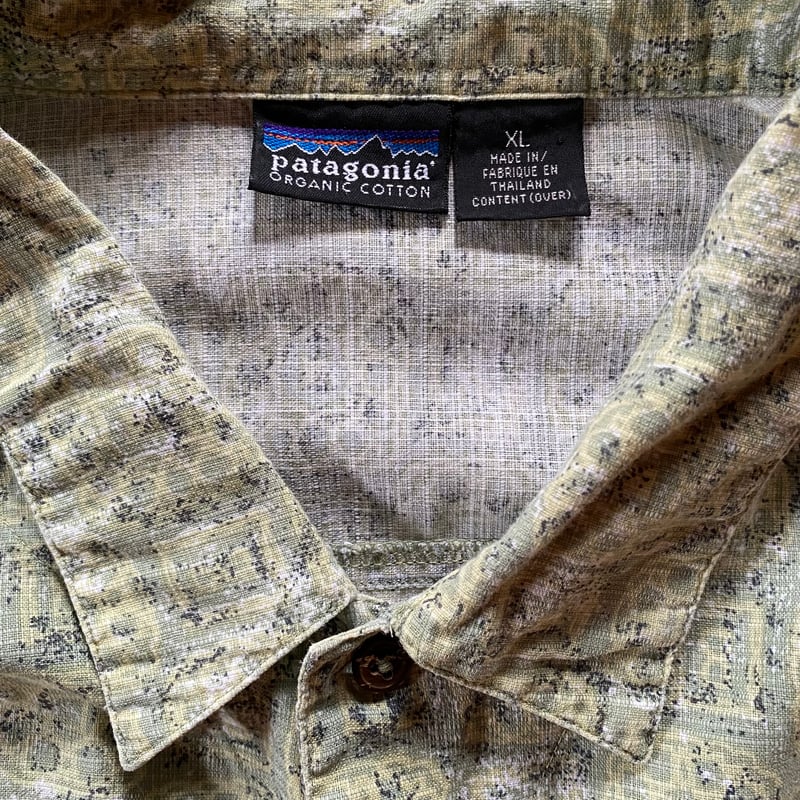 美品 patagonia ACシャツ M タイ製 廃番希少品 pataloha 眩い パタロハ 