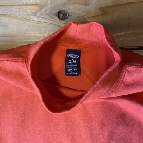 LANDS'S END mock neck tee