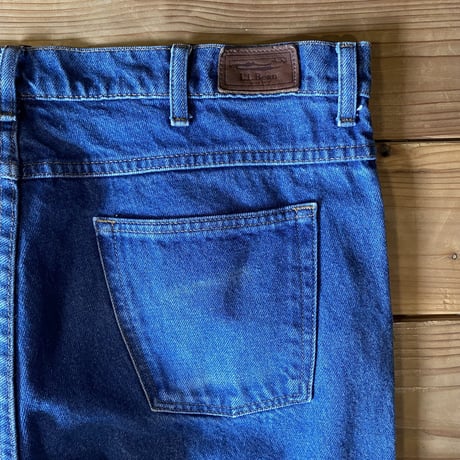 L.L.Bean 『standerd fit』washed denim pants