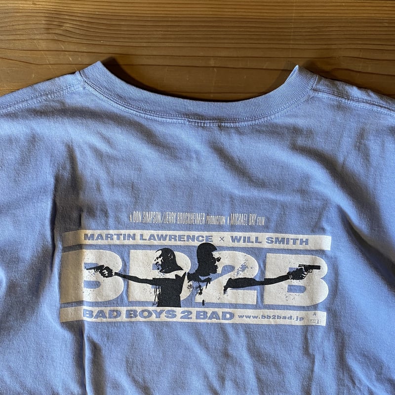 00s BAD BOYS バッドボーイズ2 tシャツ BAD BOYS Tシャツ L 2 BAD バッドボーイズ 映画 シネマ 00s