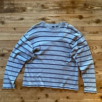 gap stripe thermal l/s tee