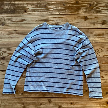 gap stripe thermal l/s tee