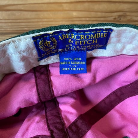 ABERCROMBIE & FITCH wappen arch logo cap