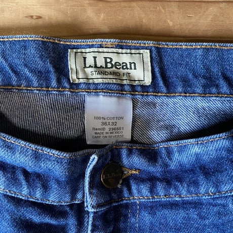 L.L.Bean 『standerd fit』washed denim pants