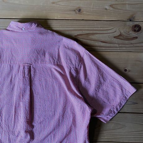 eddie bauer seersucker check shirts