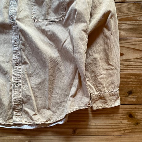 lands'end denim B.D shirt