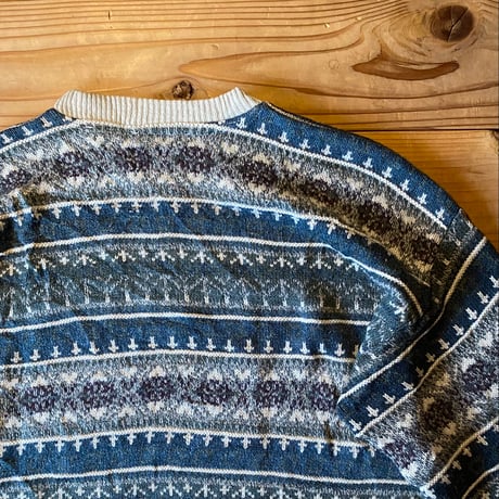 TT & CO fair isle knit