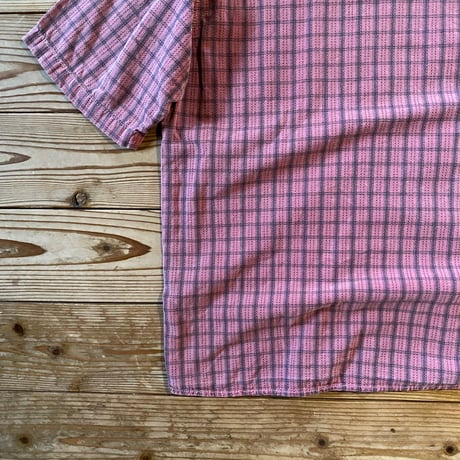 gramicci overdye check shirt