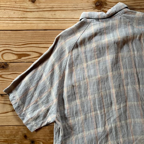 patagonia check hemp shirt