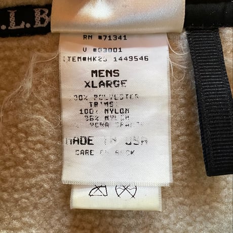 L.L.Bean pullover fleece jacket