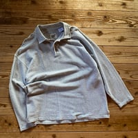 river washed jeans jacquard polo shirt
