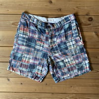 J.CREW patchwork shorts