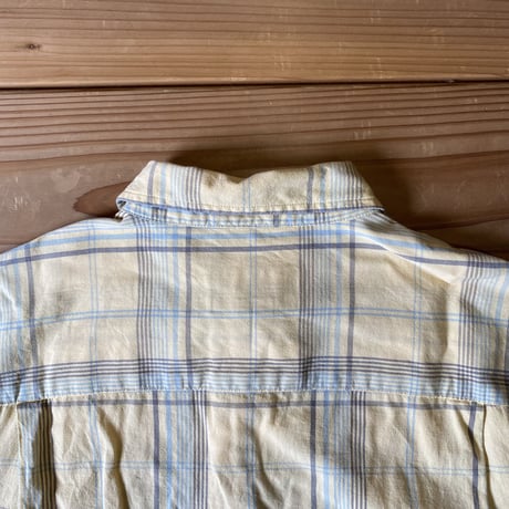 eddie bauer pullover check b/d shirts