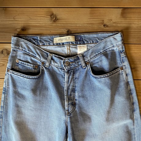 GAP 『original fit』 fade denim pants