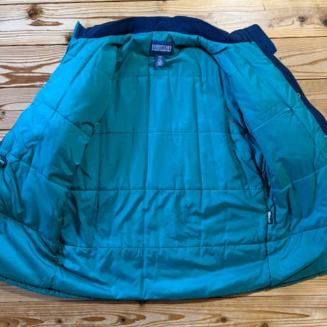 lands'end 2tone puff jacket
