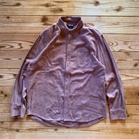 lands'end herringbone flannel shirt