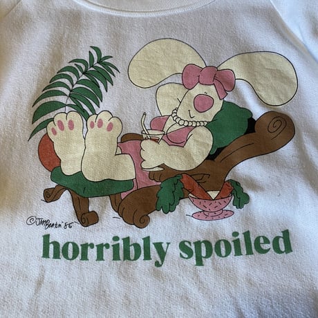 Jim Benton『horribly spoiled』sweat