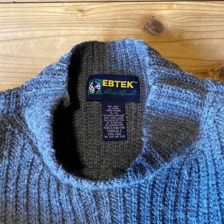EBTEK eddie bauer mock neck knit