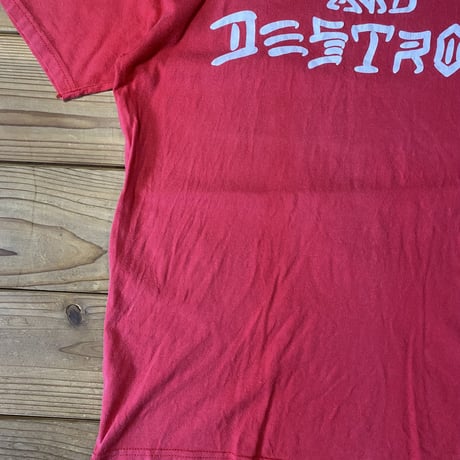 THRASHER SKATE AND DESTROY tee