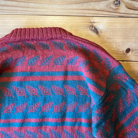 KATARE sheep reef pattern knit