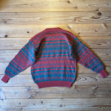KATARE sheep reef pattern knit