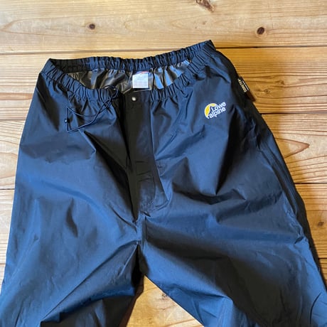 Lowe alpine gore-tex Paclite Shell over pants