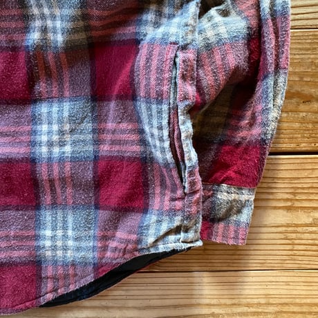 basic editions hooded flannel shirts