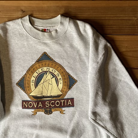 NOVA SCOTIA BLUENOSE souvenir sweat