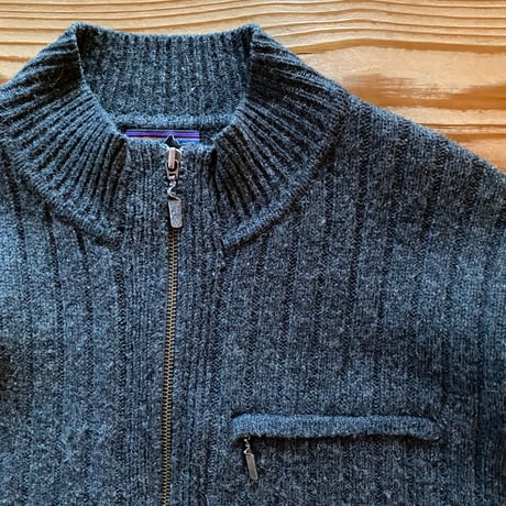 patagonia full zip knit jacket